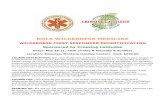 WILDERNESS FIRST RESPONDER RECERTIFICATION Sponsored … · CROSSING LATITUDES CANCELLATION AND REFUND POLICY If a student cancels or withdraws from a course: • Greater than or