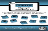 ULTIMATE - Top Notch Teaching€¦ · PREVIEW The Ultimate Digraph Teaching Kit A complete kit that will provide you with all the necessary activities to teach the digraphs: sh, ch,