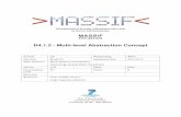 MASSIF...MASSIF - FP7-257475 D4.1.2 - Multi-level Abstraction Concept Executive Summary Security Information and Event Management (SIEM) technology provides a centralized viewpoint