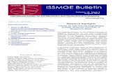 ISSMGE Bulletin · (ii) Plate and dynamically installed anchors: Yean-Khow Chow, Chun-Fai Leung and Fook-Hou Lee. (iii) Deepwater pipelines: Fook-Hou Lee. More details on the research