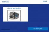 Electric Bus Models - Municipalika...Electric Bus Models E-Bus film link used in Auto Expo this Year (3:23 min): ... Kolkata 80 - 40 -9m; 40 -12m 900 mm 9 x 9 &12 AC Lucknow 40 - 9m