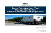 Cone Penetration Test Design Guide for State Geotechnical ...ingenieriageologica.info/archivos/Cone-Penetration-Test-Design-Guid… · measured cone tip resistance, sleeve friction,