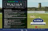 CRICKET TOUR update · International Cricket Stadium • 24th Mar – Day at leisure • 25th Mar – Madhu River Boat Safari, Cinnamon Island and Kosgoda Turtle Conservation Center