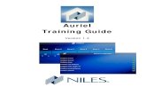 Auriel Training Guide Version 1 - Niles Audio · 2020-01-02 · Software Setup 1-4 Exercise 2: Installing Auriel Software iOS/Android Device Overview The same Auriel Software ran