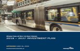 Phase Two of the 10-Year Vision 2018 – 2027 INVESTMENT PLAN · 2019-02-14 · iv. 2018 – 2027 INVESTMENT PLAN HIGHLIGHTS OF THE PHASE TWO PLAN The Phase Two Plan funds the second