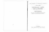 ZWINGLI AND BULLINGER - Emory University · THE LIBRARY OF CHRISTIAN CLASSICS. Volume XXIJ7 . ZWINGLI AND BULLINGER. Selected Translations with Introductions and Notes by. THE REV.