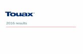 2016 results - touax.com 2016 TOUAX... · 2 Résultats Annuels 2015 2 Group overview Profile Manager and lessor of standardized assets with €1.8 billion of assets under management