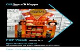 Display · Display POP Watch February 2016 Open the Future with us Get in touch with the Smurfit Kappa team on 014524333 Paper, Packaging, Solutions