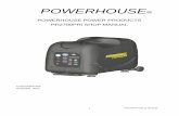 POWERHOUSE - Northern Tool · 2014-08-13 · 2 PH2700PRI SM 11-09-2010 Preface This manual covers the construction, function and servicing procedure of the POWERHOUSE® PH2700PRi