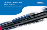 Linear bearings and units4 This catalogue covers SKF linear ball bearings, linear plain bearings and accessories that can be used to con-struct economic and simple linear guidance