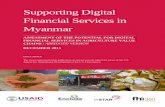 Supporting Digital Financial Services in Myanmar · Supporting Digital Financial Services in Myanmar Assessment of the potential for digital financial services in agriculture value