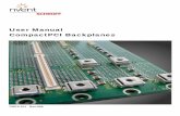 User Manual CompactPCI Backplanes · 2018-05-29 · CompactPCI Manual Overview Page 1 of 25 What is The latest specification for PCI-based industrial computers is called CompactPCI.