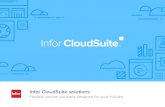 Infor CloudSuite solutions - Decision Resources, Inc. · Infor CloudSuite gives your business modernized technology to enable future growth. Less hassle, more value, and true business