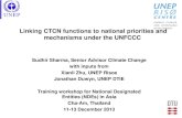 Linking CTCN functions to national priorities and Linking... Linking CTCN functions to national priorities
