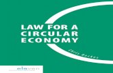 LAW FOR A CIRCULAR ECONOMY LAW FOR A CIRCULAR ECONOMY€¦ · LAW FOR A CIRCULAR ECONOMY LAW FOR A CIRCULAR ECONOMY Chris Backes 9 789462 367647 ISBN 978-94-6236-764-7 Today humanity