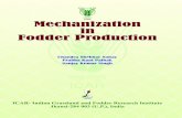 Mechanization - Indian Grassland and Fodder Research Institute · ICAR- Indian Grassland and Fodder Research Institute, Jhansi is 'Design, development and evaluation of farm machinery