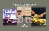Event Promoter and Decorator Guide - Boise Centre€¦ · Event Promoter and Decorator Guide 3 Welcome to Boise Centre Thank you for selecting Boise Centre for your upcoming event.