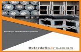 From liquid steel to finished products - Duferdofin Nucor · 5 Il Gruppo The Group Duferdofin – Nucor nasce nel 2008 da una joint venture tra due grandi leader del settore siderurgico: