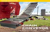 CHAIN CONVEYOR - Rovibec Agrisolutions · CHAIN WIDTH MAXIMAL LENGTH MAXIMAL ANGLE OF INSTALLATION MAXIMAL DISTANCE BETWEEN SUPPORTS Length of 1 (0.30 m), 2 (0.60 m), 4 (1.22 m) and
