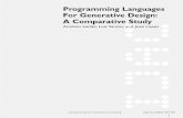 Programming Languages For Generative Design: A ...web.ist.utl.pt/antonio.menezes.leitao/ADA/documents/...140 Programming Languages For Generative Design: A Comparative Study António