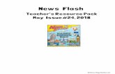 News F lash · 2018-05-04 · 14.Book Review Activity 15.Personal Factfile 16.Art Activity (Poster) 17.Art Activity (Print) 18.Answers 19.Teacher’s Monthly Planner, with Curriculum