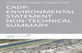 CITY AIRPORT DEVELOPMENT PROGRAMME (CADP) CADP ...€¦ · CITY AIRPORT DEVELOPMENT PROGRAMME (CADP) CADP: ENVIRONMENTAL STATEMENT NON-TECHNICAL SUMMARY. CADP Environmental Statement: