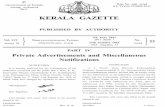 7th J - Kerala Gazetteegazette.kerala.gov.in/pdf/2011/23/part_4/change_name.pdf7th J UNE 2011] KERALA GAZETTE 534 NOTIFICATION It is hereby notified for the information of all authorities