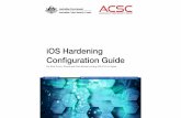 iOS Hardening Conﬁguration Guide...evaluation-pathway-for-mobile-devices.htm ASD expects a new major version of Apple iOS to be released in the near future. As usual, iOS 9.3 will