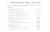 PUMA VIDEO RATE CARD 2009 Cards/Rate Card Jan 2018.pdf · 2020-03-10 · PUMA VIDEO RATE CARD – 2017/2018 Please not that all quoted prices are exclusive of insurance & VAT All