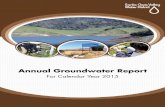 For Calendar Year 2015 - Santa Clara Valley Water District · Annual Groundwater Report for Calendar Year 2015 ... Managed Recharge (AF) 54,900 Up 113% Down 35% Groundwater Pumping