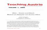 VOLUME 1, 2005austrian-studies.org/ta/v1/1-05weigertwilson.pdf · 2018-07-29 · Teaching Austria, Volume 1 (2005) 23 VOLUME 1, 2005 Wien – Kunst und Kitsch: Malerei am Beispiel