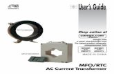 AC Current Transformer - Omega EngineeringAC Current Transformer Shop online at MADE IN CHINA RCT1538005A MFO10010005A OMEGAnet ® On-Line Service Internet e-mail omega.com info@omega.com