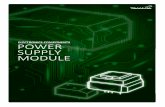 ELECTRONICS COMPONENTS POWER SUPPLY MODULE · created with the Power supply module. Applications Industrial equipment, Information processing equipment, AV equipment, Consumer electronics,