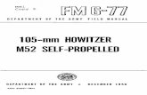 105-mm HOWITZER M52 SELF-PROPELLED56).pdf · bilities and combat driving, see TM 21-306. 4. References Publications pertaining to the 105-mm howitzer M52, self-propelled, and auxiliary