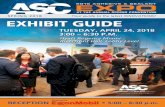 Welcome to ASC’s EXPO!...ASC 2018 Annual Spring Exhibit Guide 1 Welcome to ASC’s EXPO! ASC’s Marketing Committee is pleased to welcome 110+ exhibiting companies to the 2018 Annual