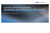 London Stock Exchange Admission and Disclosure Standards · 2018-10-10 · Exchange London Stock Exchange plc, which trades as “London Stock Exchange”. Exchange Traded Funds (ETFs)