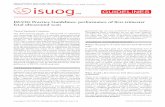ISUOG Practice Guidelines: performance of …...104 ISUOG Guidelines Deﬁning an intrauterine pregnancy The presence of an intrauterine gestational sac clearly signiﬁes that the