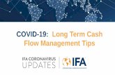 COVID-19: Long Term Cash Flow Management Tips Term Cas… · Aaron Chaitovsky, CPA, CFE, Partner & Co-Practice Leader, Franchise Accounting & Consulting Practice – Citrin Cooperman