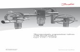 Thermostatic expansion valves with ﬁxed oriﬁce, type TDE / TDEBdocumentatii-tehnice.ro/webcontent/uploads/documentatii/... · 2013-03-26 · Thermostatic expansion valves with