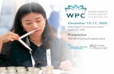 Prospectus - World Perfumery Congress€¦ · World Perfumery Congress. Miami's rich heritage and cultural influences, coupled with its international airport and proximity to New