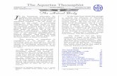 Email: ultinla@juno.com ARCHIVE: …...The Aquarian Theosophist, Vol. V, #2 Supplement December 17, 2004 Page 4 Sarmast, 38, is an architect by training from Los Angeles. He has devoted