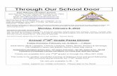  · 1 Through Our School Door East Palmyra Christian School 2023 East Palmyra-Port Gibson Road, Palmyra, NY 14522 Phone: 315-597-4400 Fax: 315-597-9717 Email: office@eastpalmyrachrist
