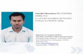 Saurabh Shrivastava MD, PGDHHM, DHRM, FCS is a principal … · 2015-10-13 · Saurabh Shrivastava MD, PGDHHM, DHRM, FCS is a principal investigator and Assistant Professor in a Medical