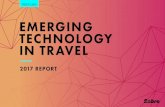 EMERGING TECHNOLOGY IN TRAVEL - Sabre€¦ · EMERGING TECHNOLOGY REPORT | sabre labs 7 As hotels continue to focus on the guest experience, the application of new technologies can