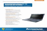 ULTRAPORTABLE IDEAS FOR THE EXECUTIVE ON THE MOVE. · LENOVO THINKPAD® X200/X200s NOTEBOOKs. OUTSTANDING BATTERY LIFE New Power Management feature enables extended battery life up