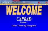 User Training Programcaprad.org/NlectcRm/Plans/docs/TrnCoorSlides(2005 version b).pdf · • Interoperability - the capability of public safety service providers to communicate with