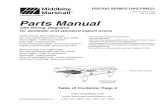 A MIDDLEBY COMPANY Parts Manual · 2019-07-09 · 11 parts for panels, end plugs, window and legs item qty. p/n description 1 2 39539 assy, upper end plug (inc. items 2-6) 2 2 41778