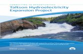 Taltson Hydroelectricity Expansion Project · 2019-05-09 · Taltson Hydroelectricity Expansion Project The Taltson Hydroelectric Project will expand the existing Taltson generating
