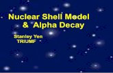 Nuclear Shell Model & Alpha Decay - TRIUMF · 2015-10-03 · Nuclear Shell Model Electrons in atoms occupy well-defined shells of discrete, well-separated energy. Do nucleons inside