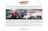 Ant-Man and The Wasp: Nano Battle! set to open on March 31 ... · attempting to steal the Arc Reactor atop Stark Tower in Kowloon, Hong Kong, but its artificial ... of ‘Ant-Man